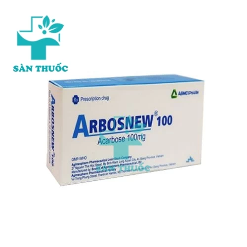 Arbosnew 100 - Thuốc hỗ trợ điều trị bệnh đái tháo đường hiệu quả